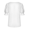 Custom Womne's Ruffle Short-Sleeved T-Shirt