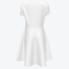Custom Women's Short-Sleeve Crew Neck Dress