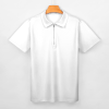 Custom Men's Zip Polo Shirt Short Sleeve CasualTop