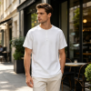 Custom Men's 3-button short-sleeved henley shirt -