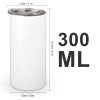 Custom Vertical cup300ml