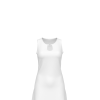 Custom Women's Sleeveless Keyhole Neck A Line Casual Dress