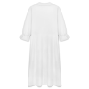 Custom Womne's Long Sleeve suit collar Maxi Shirt Dress