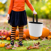 Custom Halloween Handheld Storage Bucket Trick Or Treat Candy Pail