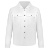 Custom Women's Long sleeved hooded Shirt Jacket Coat