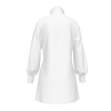 All Over Print Women's High Stacked Collar Long Sleeve Casual Dress
