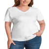 Custom Women's V Neck Short Sleeve T Shirt|Ship From USA