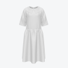 Custom Kids Short Sleeve Doll Collar Casual Dress