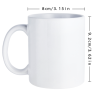 All Over Print White Mug|Ship From USA