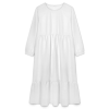 Custom Women's Round Neck Long Sleeve Maxi Dresses