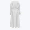 Custom Women's Long Sleeve V-neck Maxi Dress