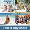Custom Square Foldable Portable Picnic Mat With Carry Strap
