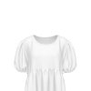 All Over Print Women's Round Neck Ruffle Hem Dress