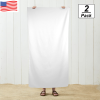 Beach Towel 29"x58" (2-Pack)|Ship From USA