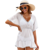 Women's V-Neck Chiffon Beach Cover-Up Dress