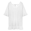 Customizable Women's Ruffled V Neck Swimsuit Cover-Up