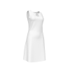 Custom Women's Sleeveless Keyhole Neck A Line Casual Dress
