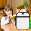 Custom Lunch Bag Thermal Cooler Tote With Handle & Mesh Pocket