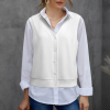 Custom Women V‑Neck Button Sleeveless Vest