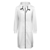 Custom Women Zip‑Up Long Hoodie Dress