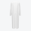 Custom Women's Long Sleeve Zipper Maxi Dresse