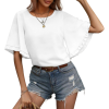 All-Over Print Women's Ruffle Bell Sleeve T-Shirt