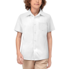 Custom Children's Collared Short-Sleeve Shirt with Pocket