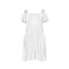 Custom Girl's Cold Off Shoulder Sling Casual Dress