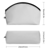 Curved makeup bag