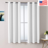 Blackout Fabric Grommet Curtain 42x63inch (Set of 2)|Ship From USA