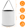 Custom Halloween Handheld Storage Bucket Trick Or Treat Candy Pail