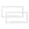 Customizable License plate frame