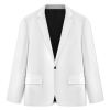 Custom Men's Long Sleeve Single Button Suit Blazer Coat