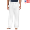 Custom Men's Drawstring Pajama Trousers Without Pockets|Ship From USA