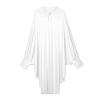 Custom Women's Batwing Sleeve Keyhole Neck Loose Fit Midi Dress
