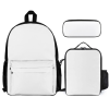 3PCS Bag Set(1Pcs Backpack+1Pcs Lunch bag+1Pcs Pencil bag)