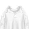 Women's Half Placket Collar Short Sleeve Blouse Tops
