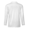 Custom Men's Zip Long Sleeve Casual  Polo Shirt