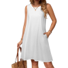 Custom Women Sleeveless Causal dress