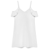 Custom Women's Cold Shoulder Ruffle Casual Dress