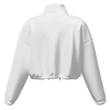 Custom Women's Long Sleeve Fleece Hoodie Short Jacket Coat