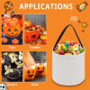 Custom Halloween Handheld Storage Bucket Trick Or Treat Candy Pail