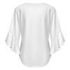 Customizable Women's V-Neck Flare Sleeve Blouse