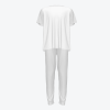 Custom Men's Round neck Short Sleeved Top&Pants Set Without Pocket