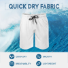 Custom Men's Quick Dry Swim Trunks Elastic Waist Drawstring Beach Shorts