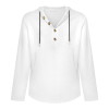 Custom Men's Long Sleeve Button hooded sweatshirt