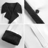 Custom Winter Men Double‑Breasted Lapel Coat