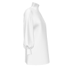 All Over Print Women's High Stacked Collar Long Sleeve Casual Dress