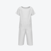 Custom kid's Short Sleeve Pajamas Sets No Pockets