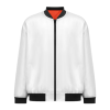 Custom Men's Full Zip Bomber Jacket Long Sleeve Casual Coat
